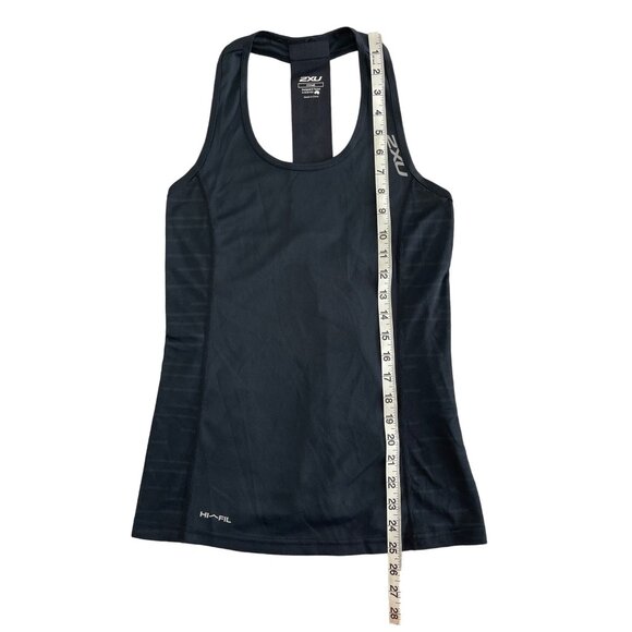 2XU Women's XVENT Sleeveless Tank Black T-Back Reflective Size XS $40 - Picture 5 of 10